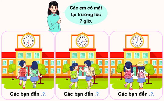 Giờ, phút, xem đồng hồ 11