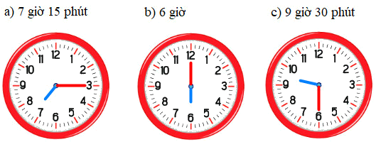 Giờ, phút, xem đồng hồ 5