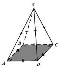 Hình chóp tứ giác đều 1