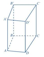 Hình lăng trụ đứng tứ giác, diện tích xung quanh, thể tích hình lăng trụ đứng tứ giác 1