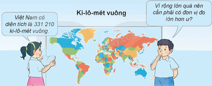 Ki-lô-mét vuông là gì? Héc-ta là gì? - Toán 5 1