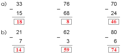 Luyện tập (trang 70) 0 2