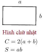 Lý thuyết Chu vi và diện tích của một số tứ giác đã học Toán 6 KNTT với cuộc sống 2