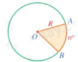 Lý thuyết Độ dài cung tròn, diện tích hình quạt tròn, diện tích hình vành khuyên Toán 9 Cánh diều 3