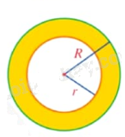 Lý thuyết Độ dài cung tròn, diện tích hình quạt tròn, diện tích hình vành khuyên Toán 9 Cánh diều 4