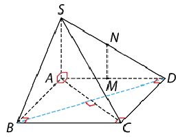 Lý thuyết Đường thẳng vuông góc với mặt phẳng. Phép chiếu vuông góc - SGK Toán 11 Cùng khám phá 10