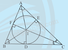 Lý thuyết Đường tròn ngoại tiếp tam giác, đường tròn nội tiếp tam giác Toán 9 Chân trời sáng tạo 7