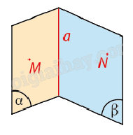 Lý thuyết Hai mặt phẳng vuông góc - SGK Toán 11 Cùng khám phá 1