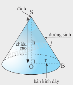 Lý thuyết Hình nón Toán 9 Chân trời sáng tạo 2