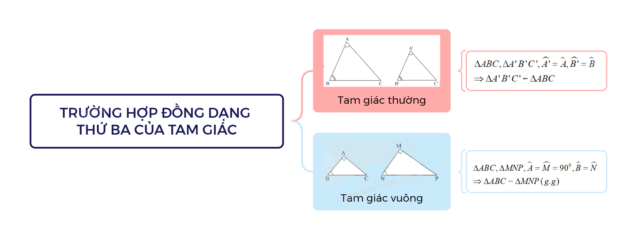 Lý thuyết Trường hợp đồng dạng thứ ba của tam giác SGK Toán 8 - Cánh diều 3