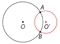 Lý thuyết Vị trí tương đối của hai đường tròn Toán 9 Cùng khám phá 1