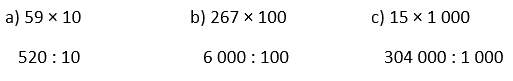 Nhân với 10, 100, 1 000, ... Chia cho 10, 100, 1 000, .... - Toán 4 3