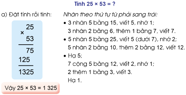 Nhân với số có hai chữ số. Cách nhân nhẩm số có hai chữ số với 11 - Toán 4 2