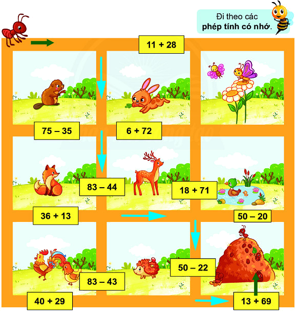 Ôn tập phép cộng và phép trừ 13