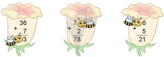 Phép cộng (có nhớ) trong phạm vi 100 (tiếp theo) 2 1