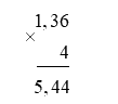 Phép nhân số thập phân - Toán 5 2