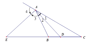 Tính chất đường phân giác trong tam giác 1