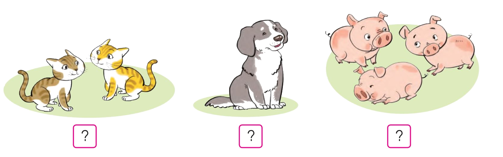 Toán lớp 1 trang 10 - Các số 1, 2, 3 - SGK Cánh diều 1