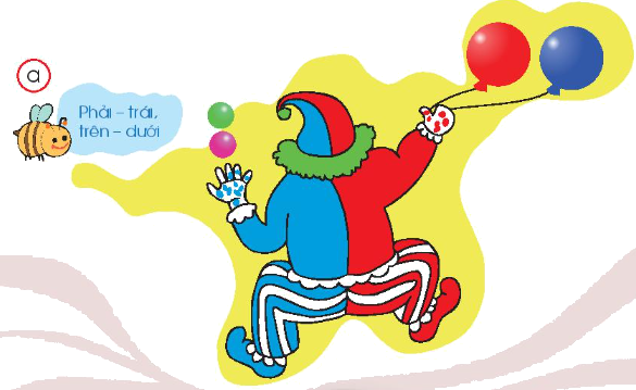 Toán lớp 1 trang 10 - Vị trí - SGK Chân trời sáng tạo 2 1