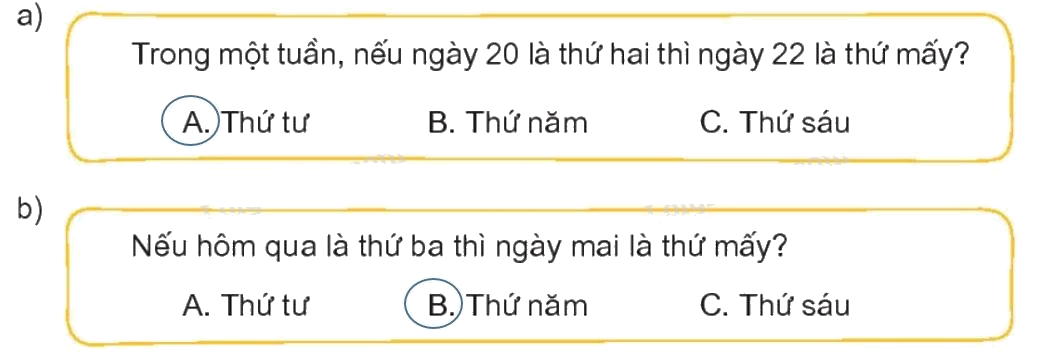 Toán lớp 1 trang 100 bài 40: Ôn tập hình học và đo lường - SGK Kết nối tri thức 5 2