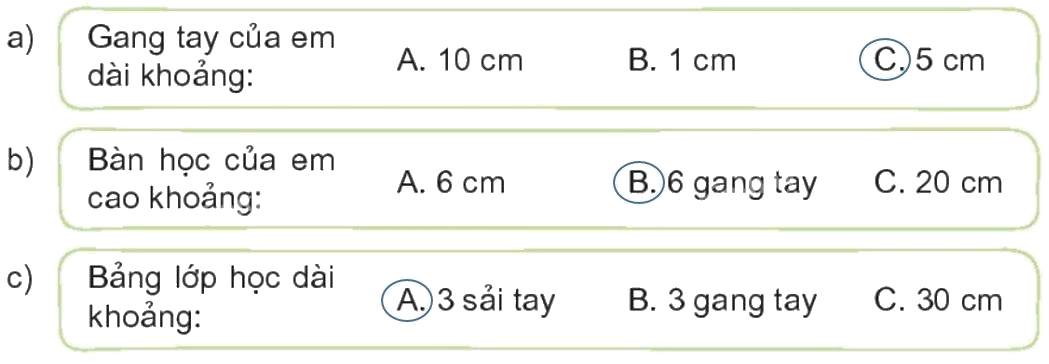 Toán lớp 1 trang 100 bài 40: Ôn tập hình học và đo lường - SGK Kết nối tri thức 8 2