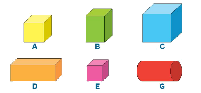 Toán lớp 1 trang 110 - Bài 19: Ôn tập hình học - SGK Kết nối tri thức 2