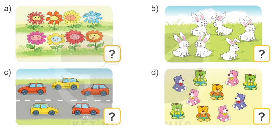 Toán lớp 1 trang 112 - Bài 20: Ôn tập chung - SGK Kết nối tri thức 0 1