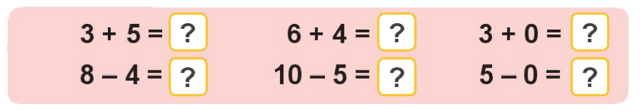 Toán lớp 1 trang 112 - Bài 20: Ôn tập chung - SGK Kết nối tri thức 4