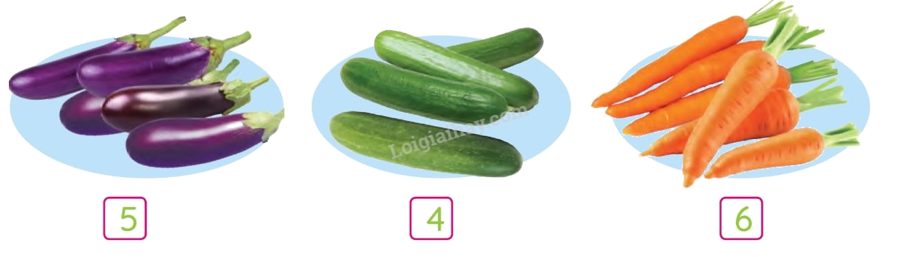 Toán lớp 1 trang 12 - Các số 4, 5, 6 - SGK Cánh diều 2