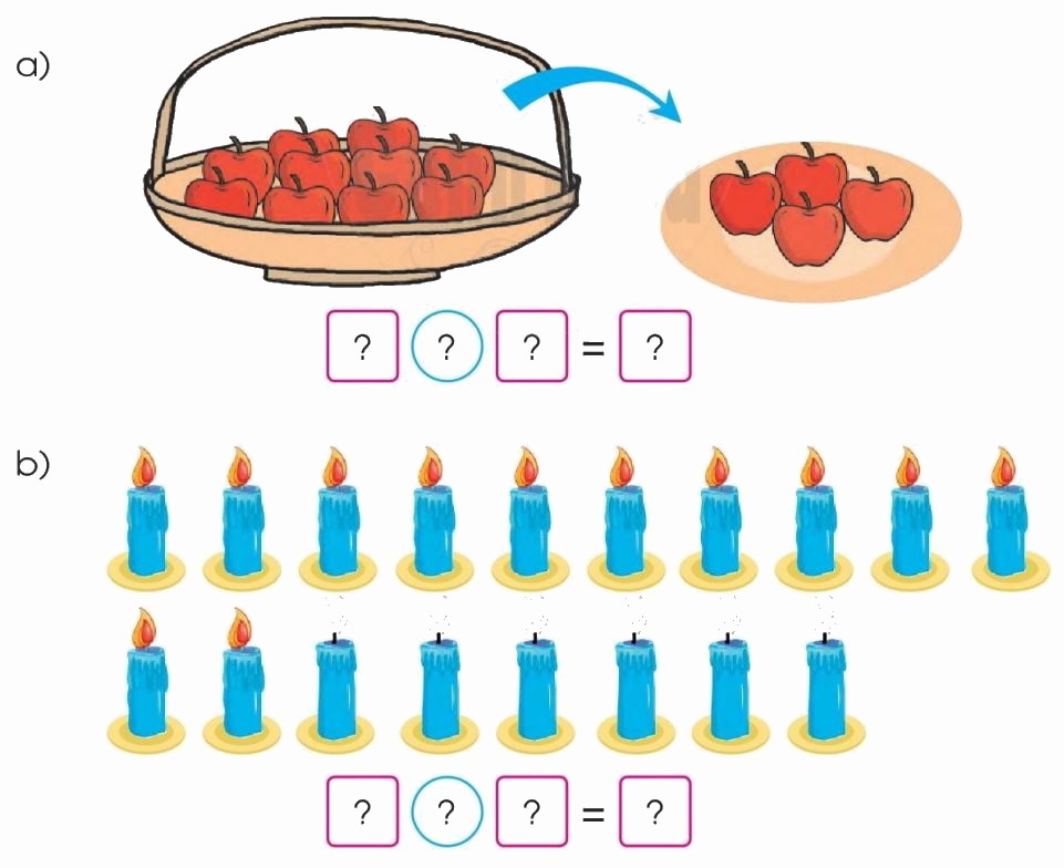 Toán lớp 1 trang 128 - Phép trừ dạng 17-2 - SGK Cánh diều 3 1