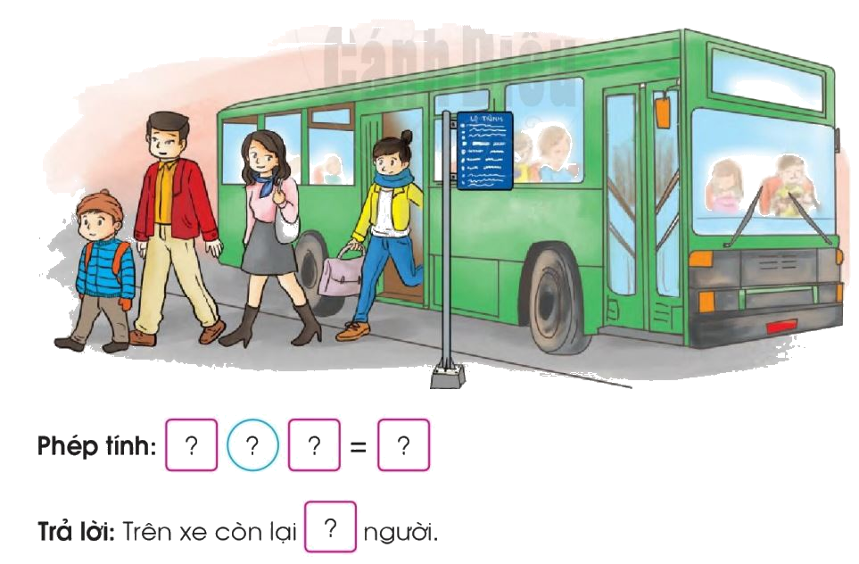 Toán lớp 1 trang 130 - Luyện tập- SGK Cánh diều 3 1