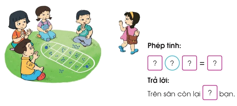 Toán lớp 1 trang 130 - Luyện tập- SGK Cánh diều 4