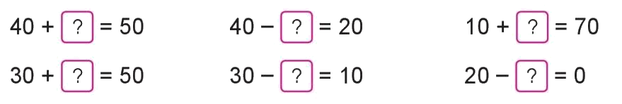 Toán lớp 1 trang 132 - Cộng trừ các số tròn chục - SGK Cánh diều 1