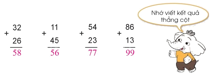 Toán lớp 1 trang 134 - Phép cộng dạng 25+14 - SGK Cánh diều 0 2