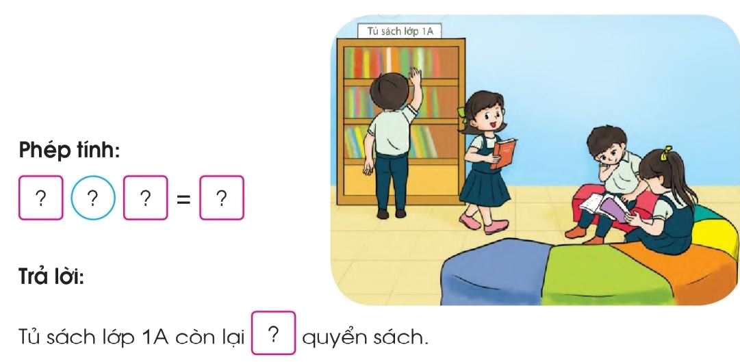 Toán lớp 1 trang 140 - Phép trừ dạng 39-15 - SGK Cánh diều 7