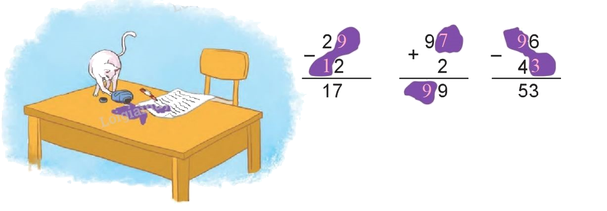 Toán lớp 1 trang 164 - Ôn tập phép cộng, phép trừ trong phạm vi 100 - SGK Cánh diều 6