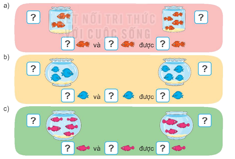 Toán lớp 1 trang 32 - Bài 5: Mấy và mấy - SGK Kết nối tri thức 1