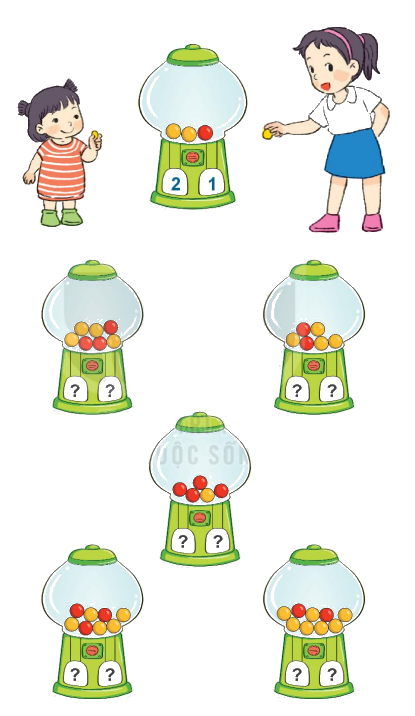 Toán lớp 1 trang 32 - Bài 5: Mấy và mấy - SGK Kết nối tri thức 13