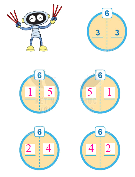 Toán lớp 1 trang 32 - Bài 5: Mấy và mấy - SGK Kết nối tri thức 8