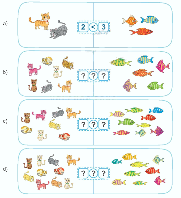 Toán lớp 1 trang 38 - Bài 6: Luyện tập chung - SGK Kết nối tri thức 9 1