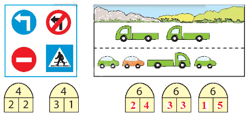 Toán lớp 1 trang 38 - Số 6 - SGK Chân trời sáng tạo 1 2