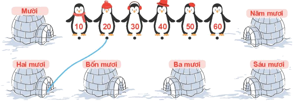 Toán lớp 1 trang 4 - Bài 21: Số có hai chữ số - SGK Kết nối tri thức 6 1