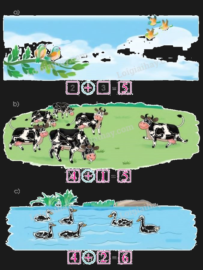 Toán lớp 1 trang 42 - Luyện tập - SGK Cánh diều 7