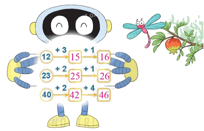 Toán lớp 1 trang 44 - Bài 29: Phép cộng có hai chữ số với số có một chữ số - SGK Kết nối tri thức 10