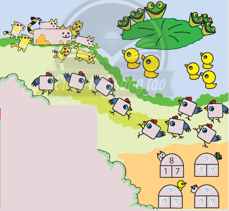 Toán lớp 1 trang 44 - Số 9 - SGK Chân trời sáng tạo 4 1