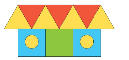 Toán lớp 1 trang 46 - Bài 7: Hình vuông, hình tròn, hình tam giác, hình chữ nhật - SGK Kết nối tri thức 5