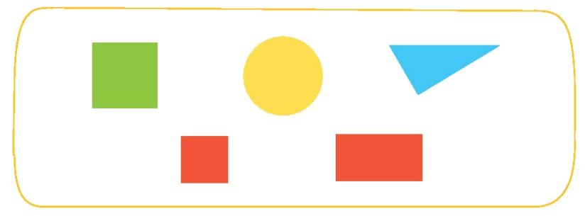 Toán lớp 1 trang 46 - Bài 7: Hình vuông, hình tròn, hình tam giác, hình chữ nhật - SGK Kết nối tri thức 10