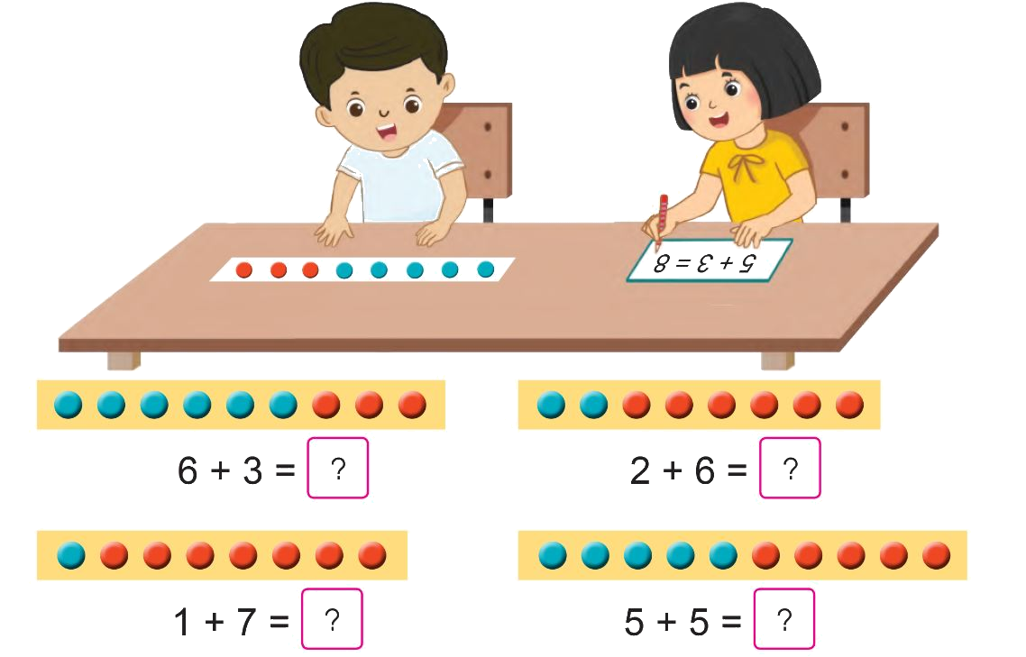 Toán lớp 1 trang 46 - Luyện tập - SGK Cánh diều 1