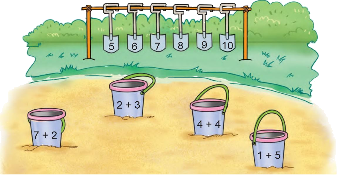 Toán lớp 1 trang 46 - Luyện tập - SGK Cánh diều 1 1