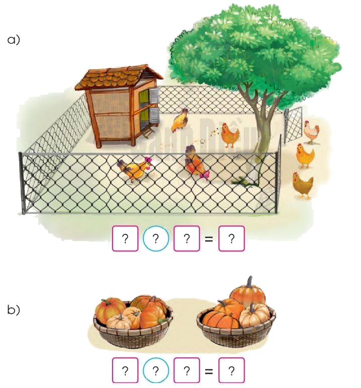 Toán lớp 1 trang 46 - Luyện tập - SGK Cánh diều 3 1